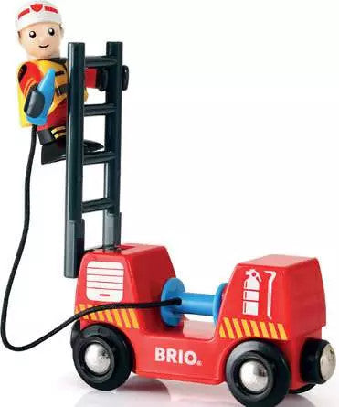 Brio World Firefighter Train Set