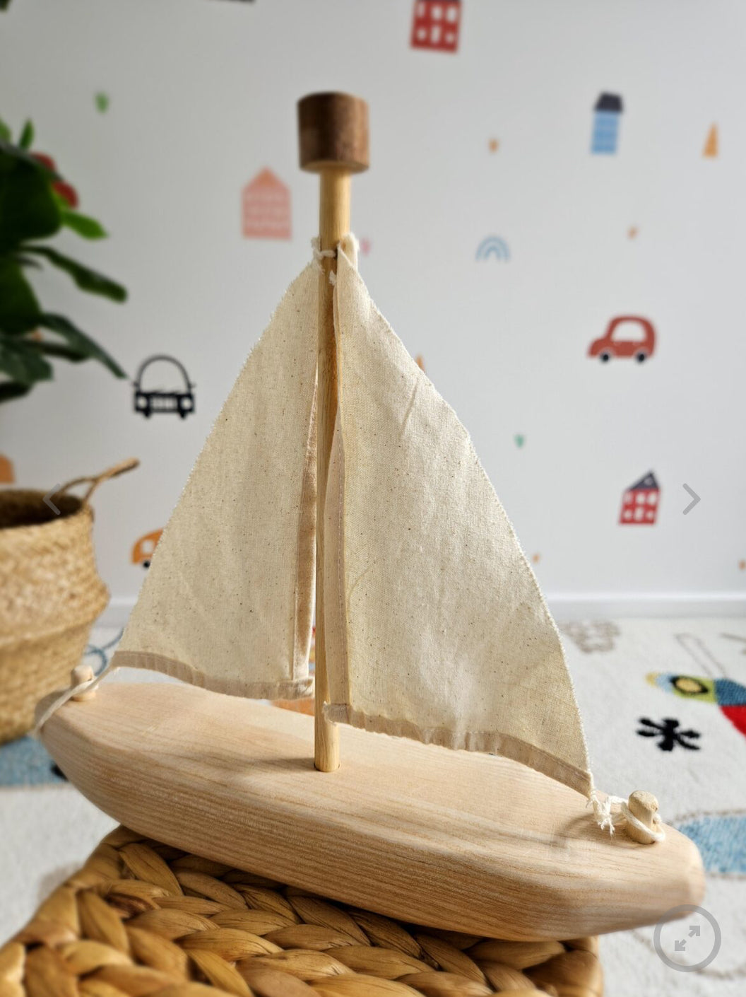 Sailing Boat (recycled wood)