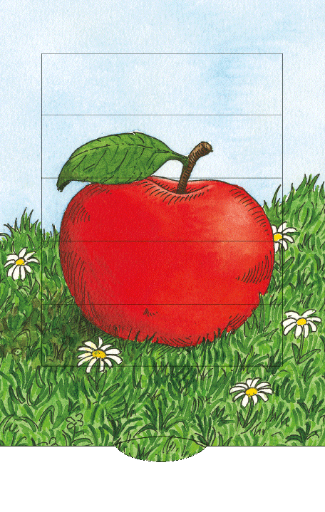 Greeting Card - Apple