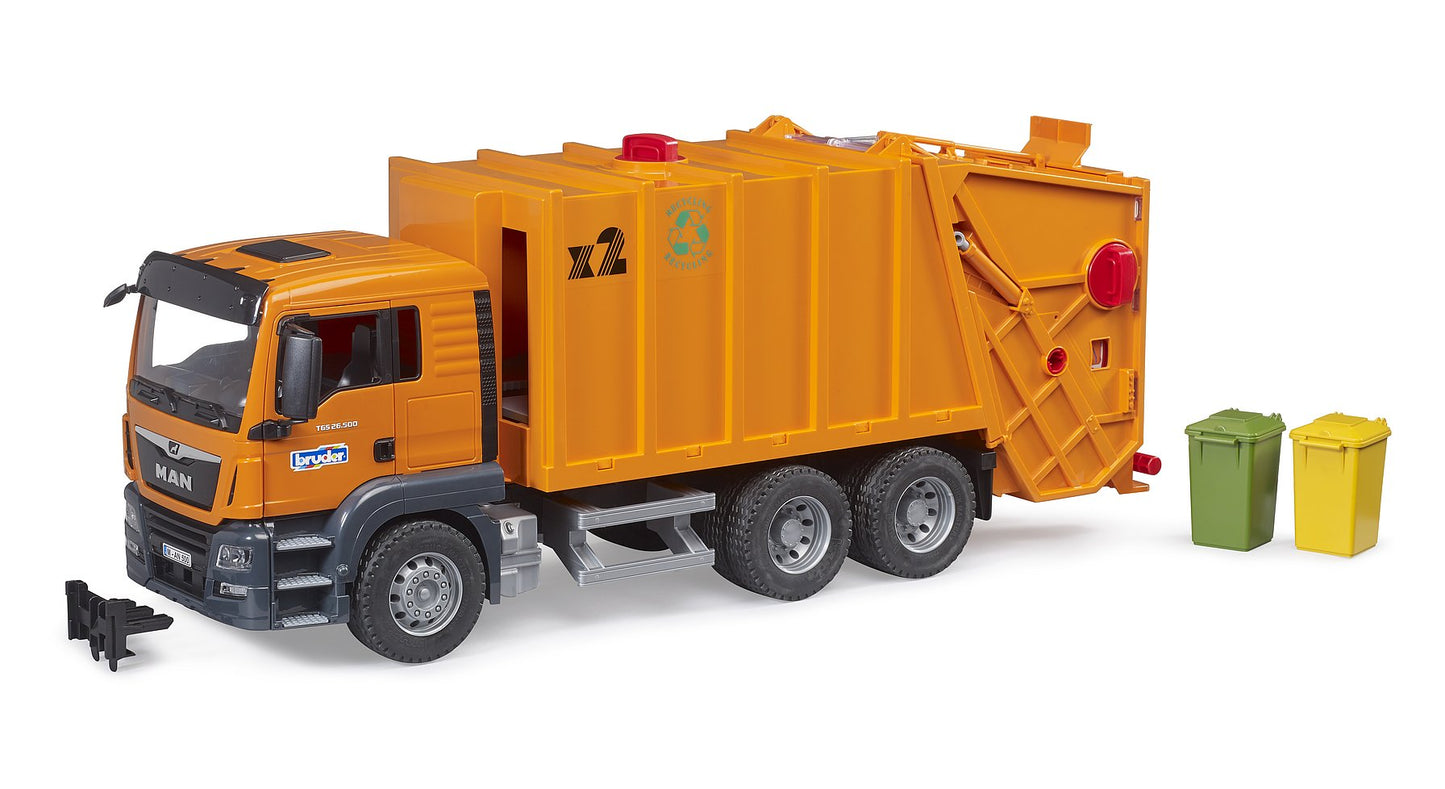 Bruder Commercial MAN TGS Garbage truck (orange)