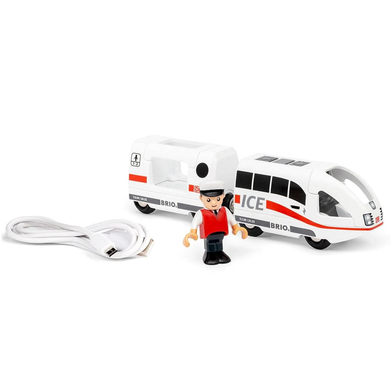 Brio World Travel ICE USB rechargeable train Imperfect box