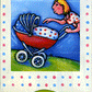 Greeting Card - Pram