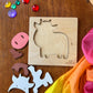 Brown and White Cow puzzle