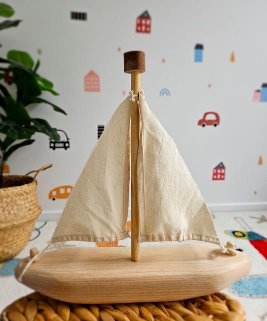 Sailing Boat (recycled wood)