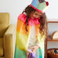 Sarah's Silks Reversible Crown (Rainbow/Rose)
