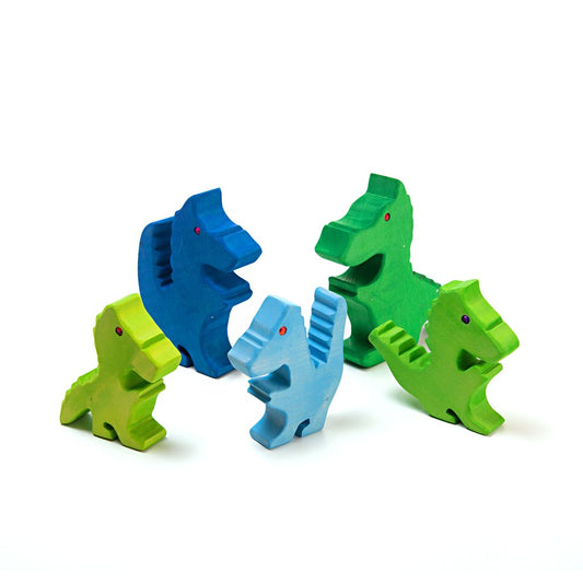 Dragon family | Cold colours